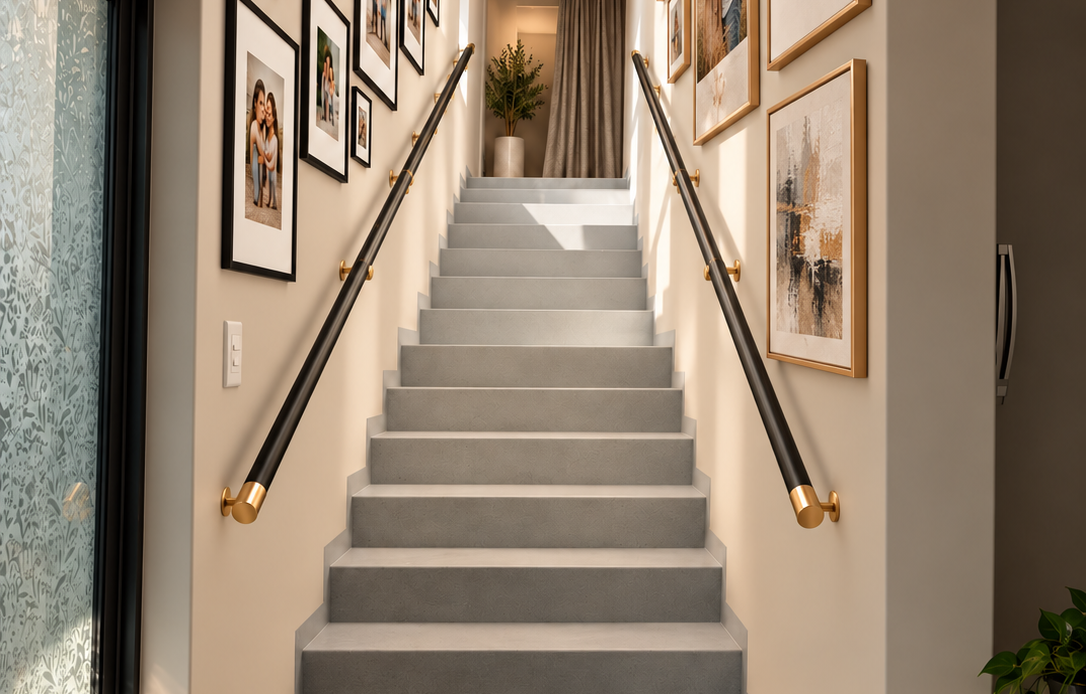 Warm Modern Staircase Gallery